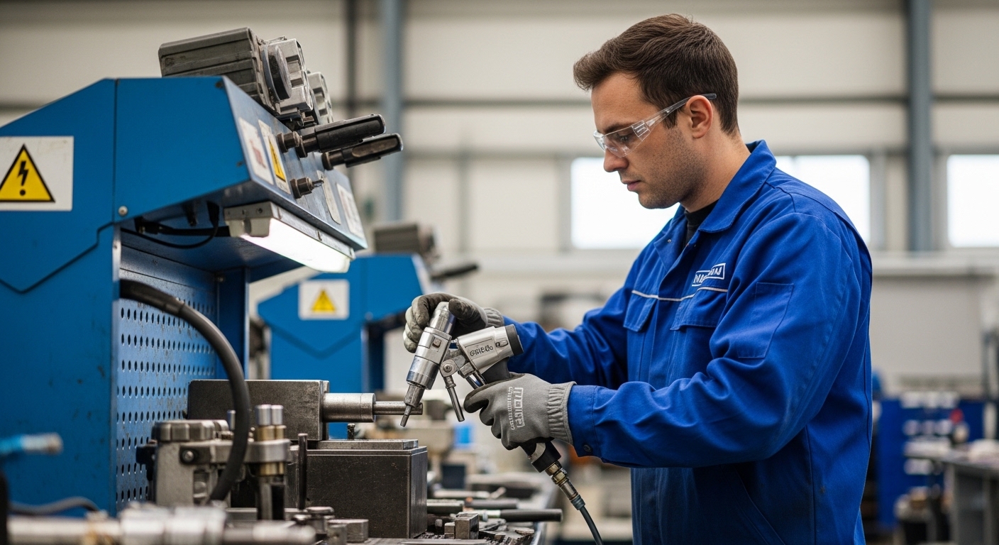 Reparación de herramienta neumática industrial en Querétaro
