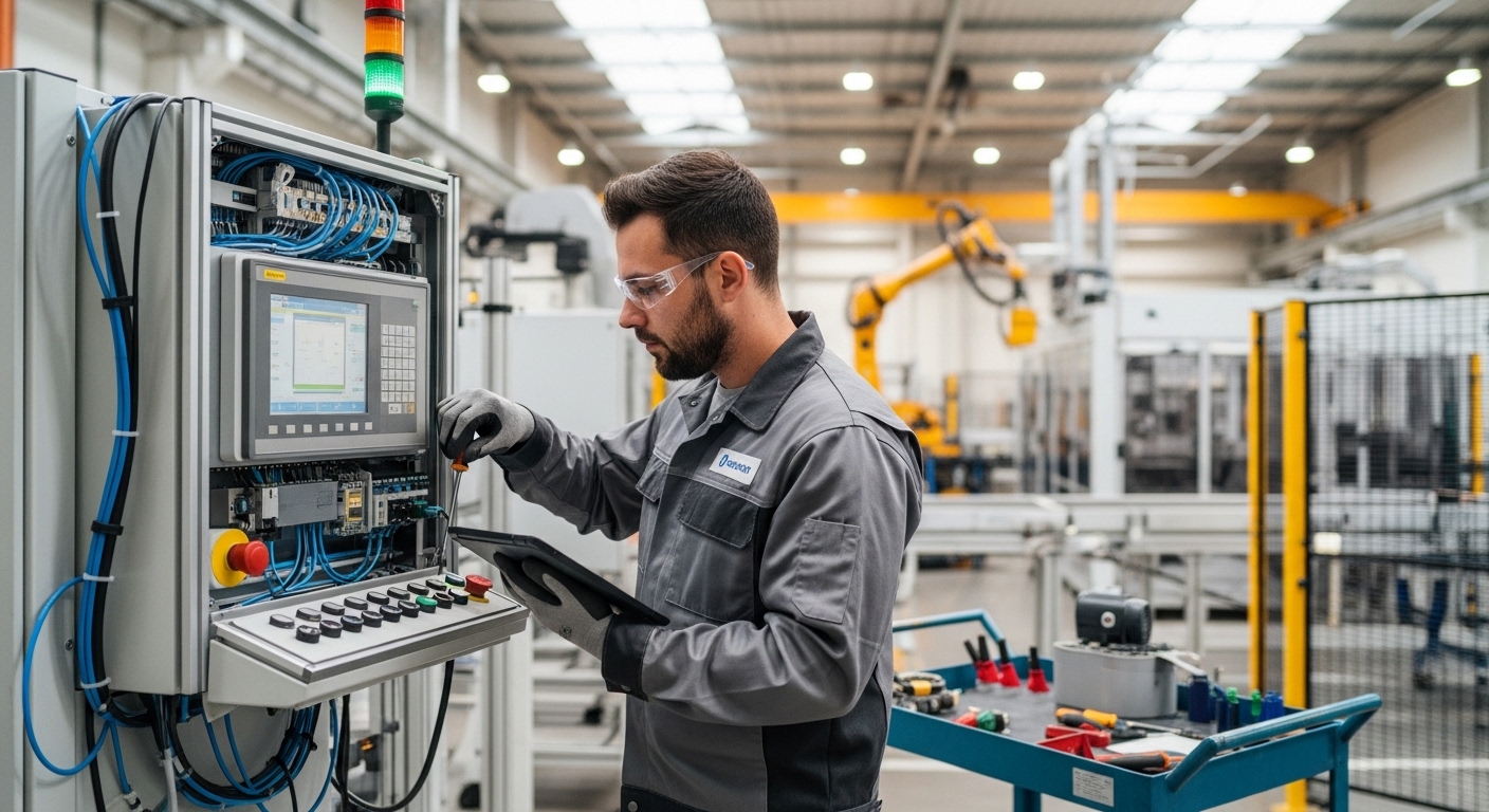 Mantenimiento de sistemas de automatización industrial