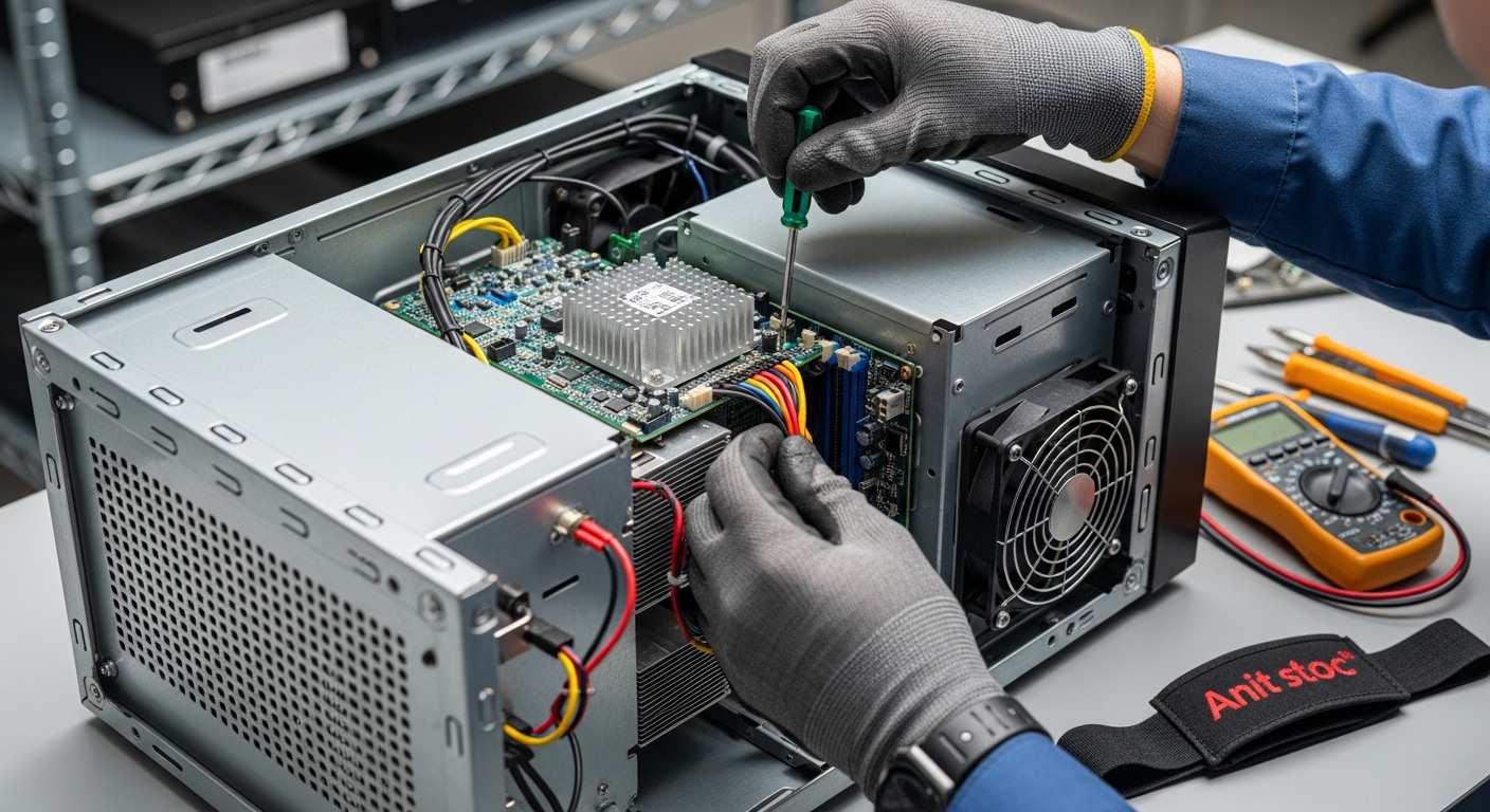 Mantenimiento de PC industriales y equipos de cómputo