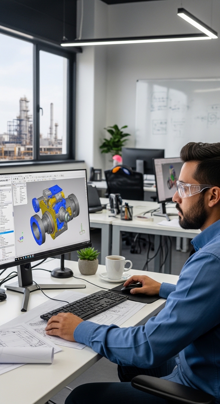 Asesoría en diseño AutoCAD industrial